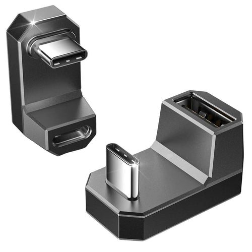 180° USB-C auf USB-C & USB-A Adapter - Doppelpack - Steam Deck, ROG Ally X