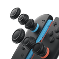 Thumb Grip & Stickschutz-Set für die Nintendo Switch 2 - Schwarz & Blau Orange