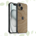 iPhone 15 Skin Holz Kirsche