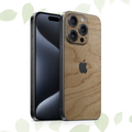 iPhone 15 Pro Skin Holz Kirsche