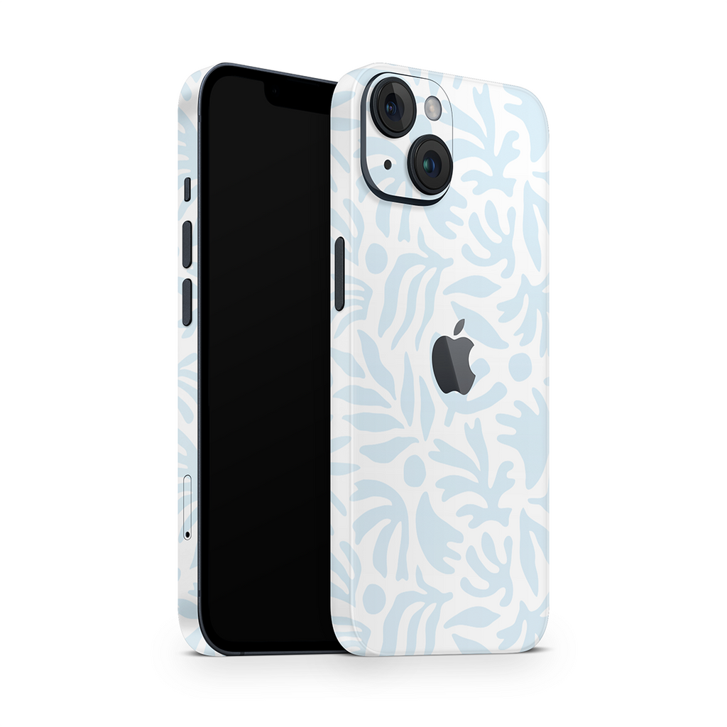 iPhone 13 Skin Koralle Blau