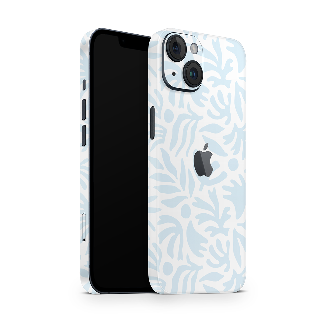 iPhone 13 Skin Koralle Blau