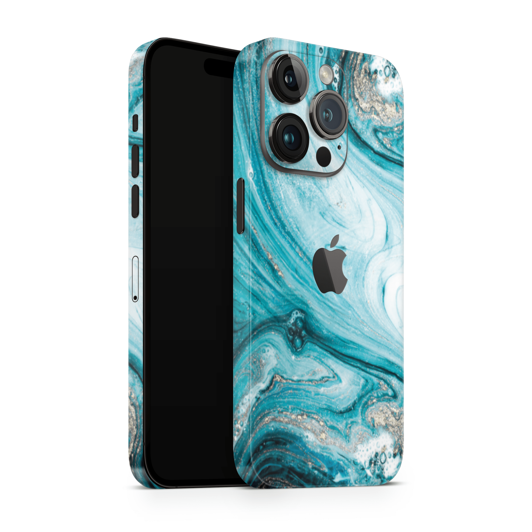 iPhone 13 Pro Max Skin Liquid Blue