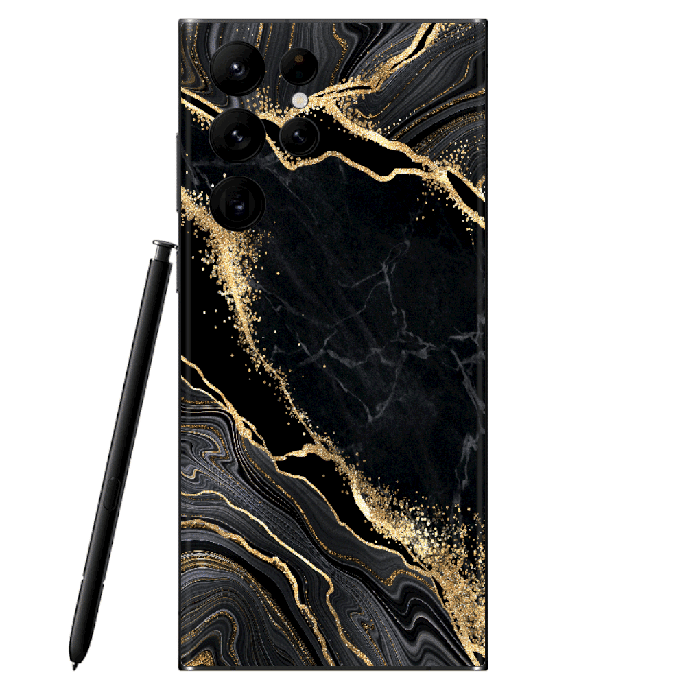 Galaxy S22 Ultra Skin Luxury Black