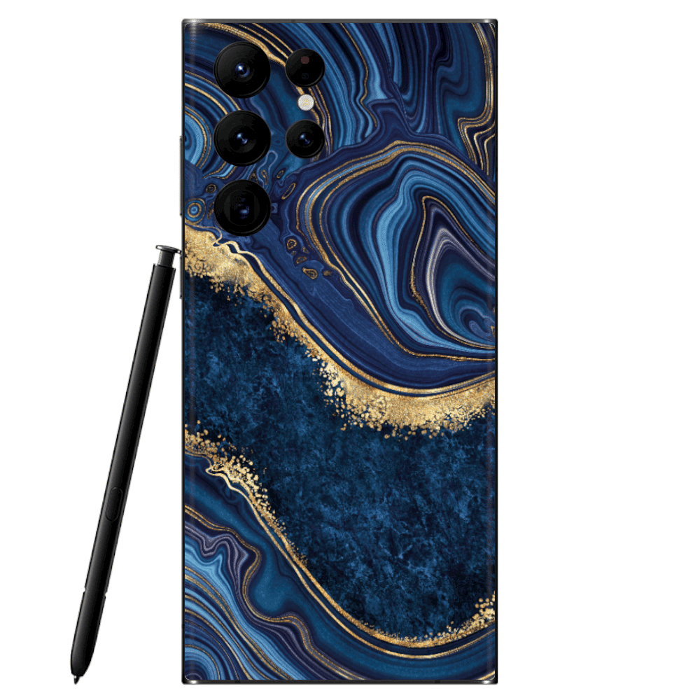 Galaxy S22 Ultra Skin Luxury Blue