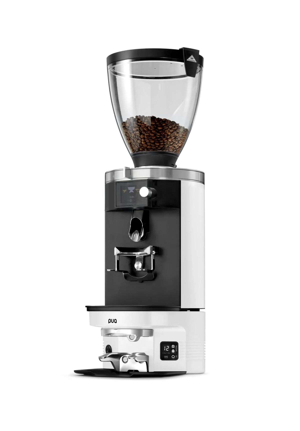 PUQ Press M5 – Integrierter Tamper für Mahlkönig E80 Supreme & E80S GBW