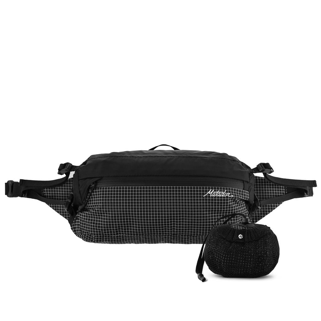 Matador Freerain Waterproof Packable Hip PackUltraleichte, wasserdichte und faltbare Hüfttasche (2 Liter) von Matador