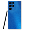 Galaxy S22 Ultra Skin Matt Blau Metallic