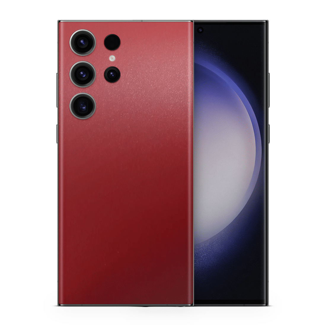 Galaxy S23 Ultra Skin Matt Rot Metallic