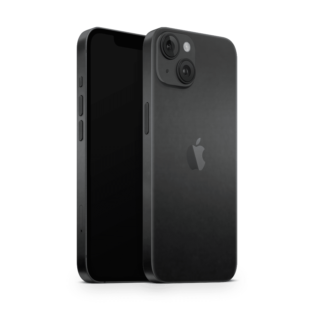 iPhone 15 Plus Skin Matt Schwarz