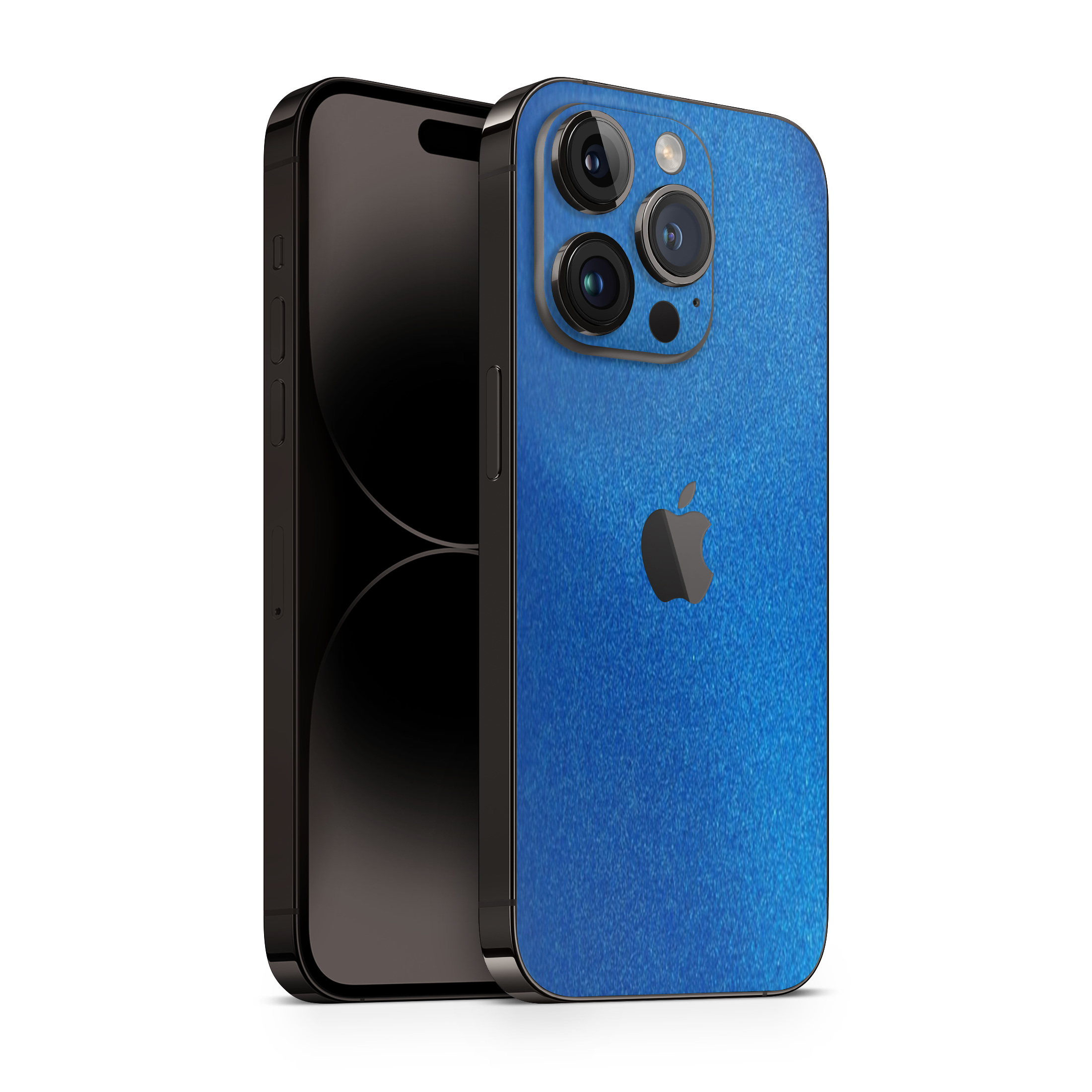 iPhone 16 Pro Max Skin Matt Blau Metallic