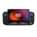 Nitro Deck+ - Clear Black - Nintendo Switch Handheld Controller