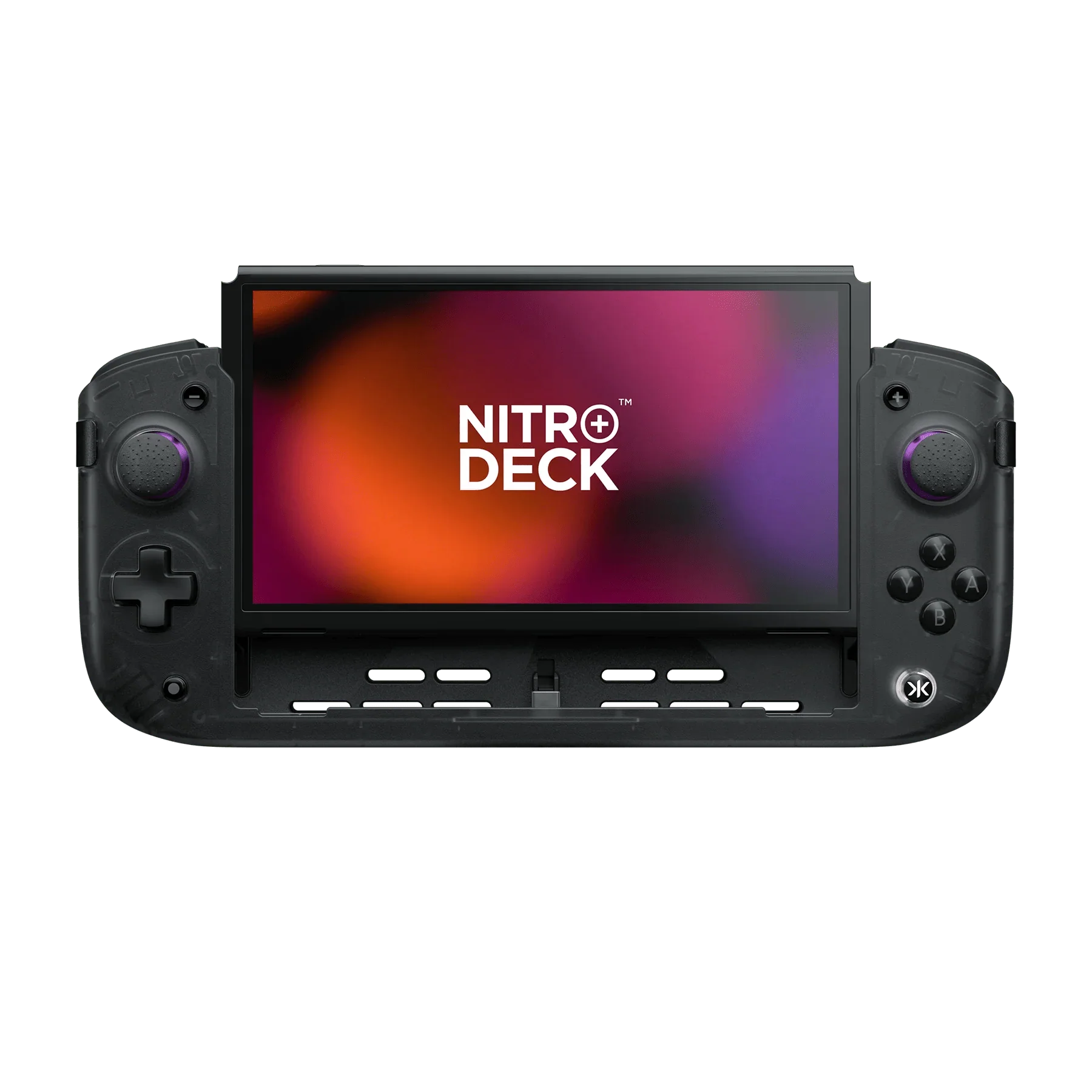 Nitro Deck+ - Clear Black - Nintendo Switch Handheld Controller