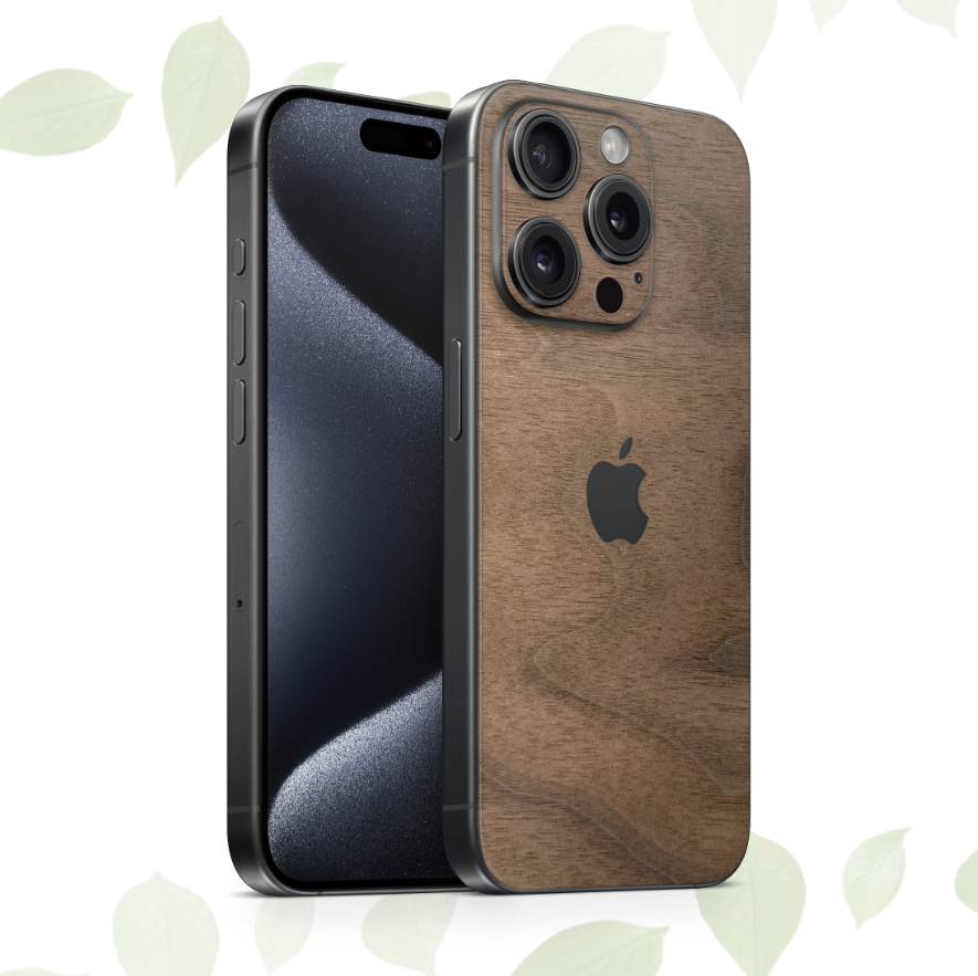 iPhone 13 Pro Skin Holz Nuss