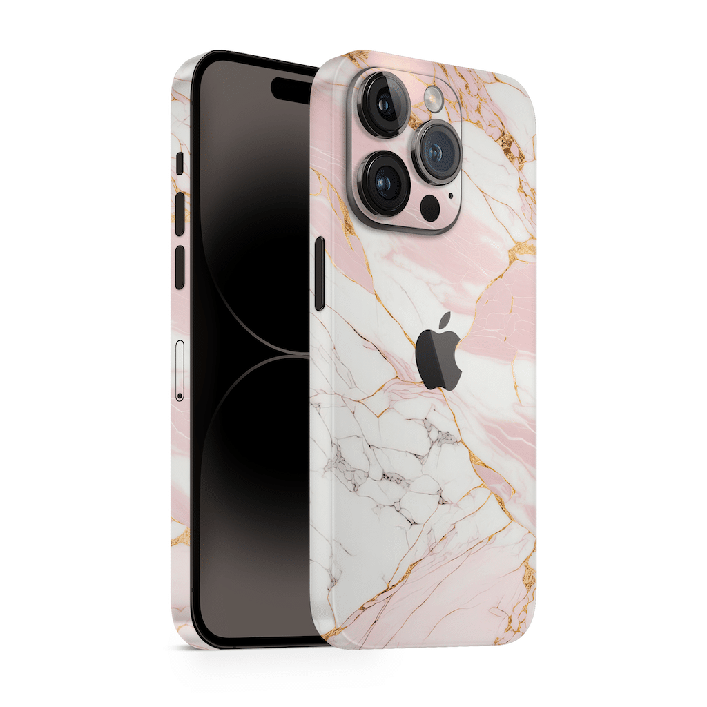 iPhone 13 Pro Skin Pink Marble