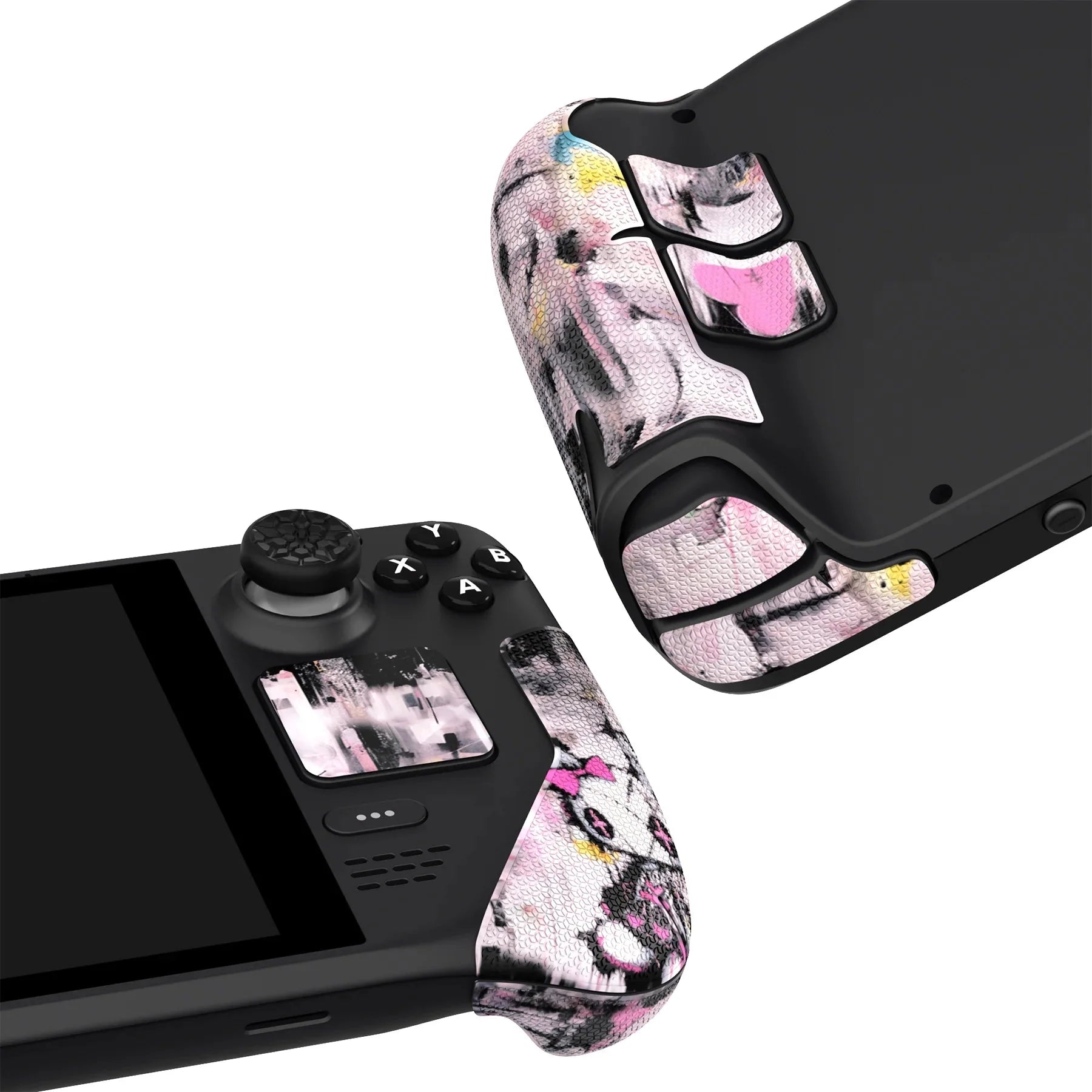 Controller Grip - Pink Punk Bunny - Steam Deck