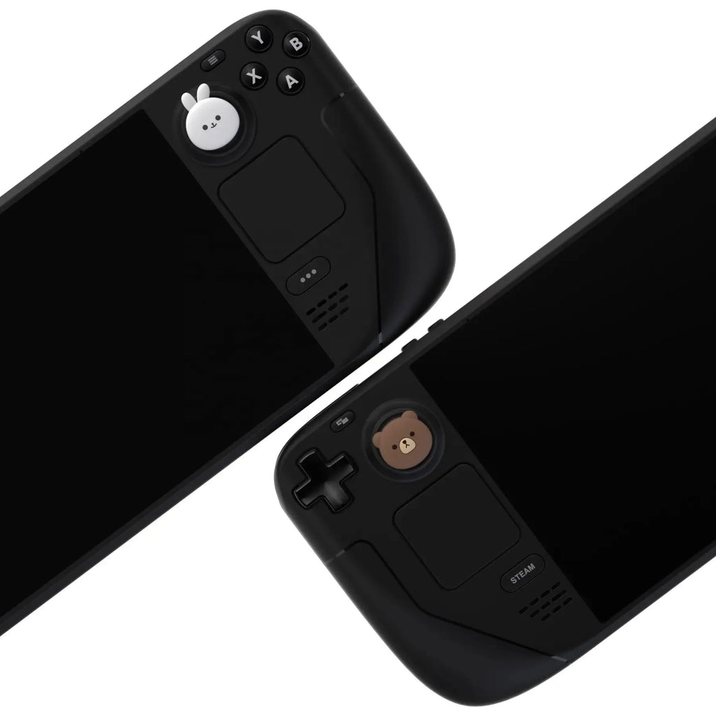 Joystick Kappen für Steam Deck LCD & OLED - Hase und Bär