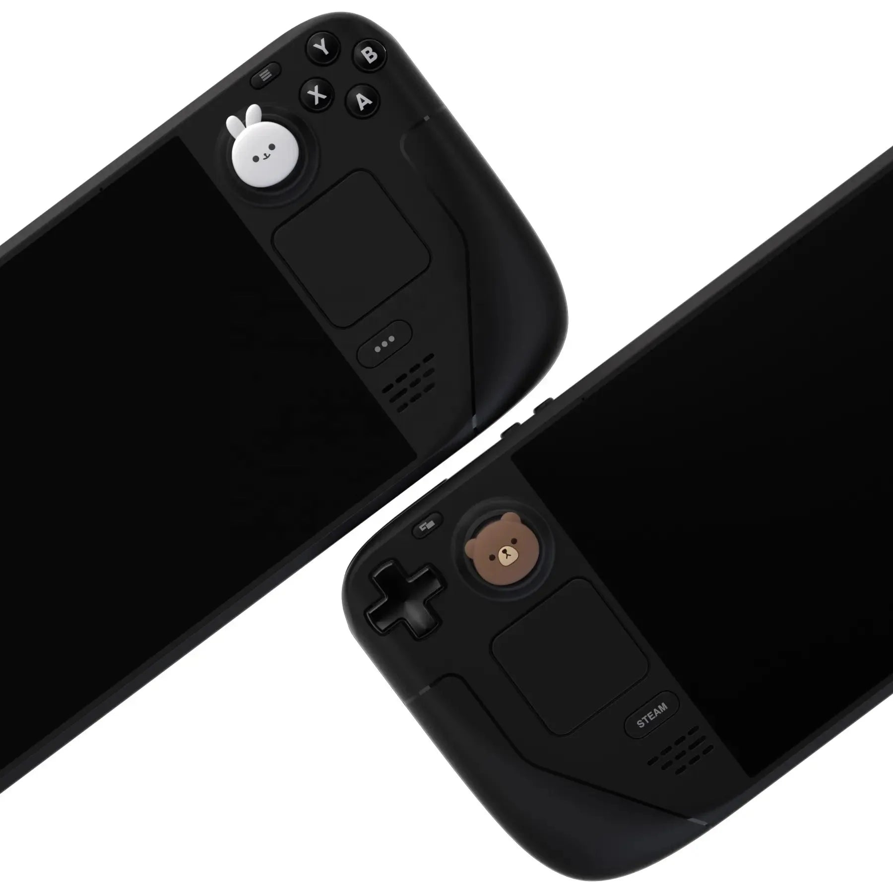 Joystick Kappen für Steam Deck LCD & OLED - Hase und Bär