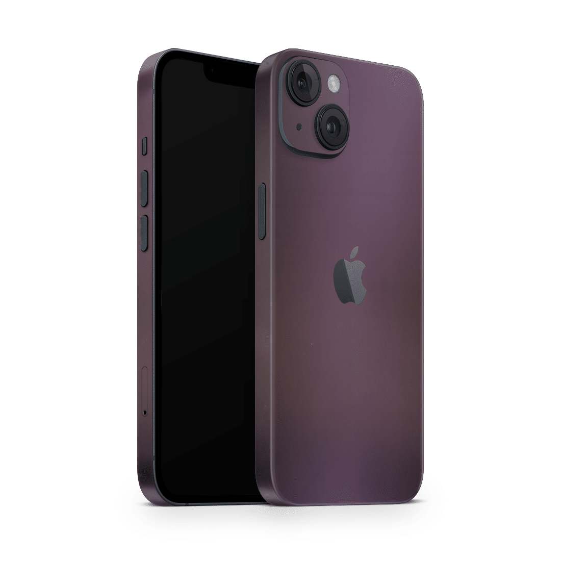 iPhone 15 Plus Skin Purple Black