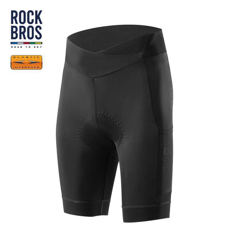 ROAD TO SKY Damen Fahrradhose schnell trocknend Radlerhose 4D Sitzpolster