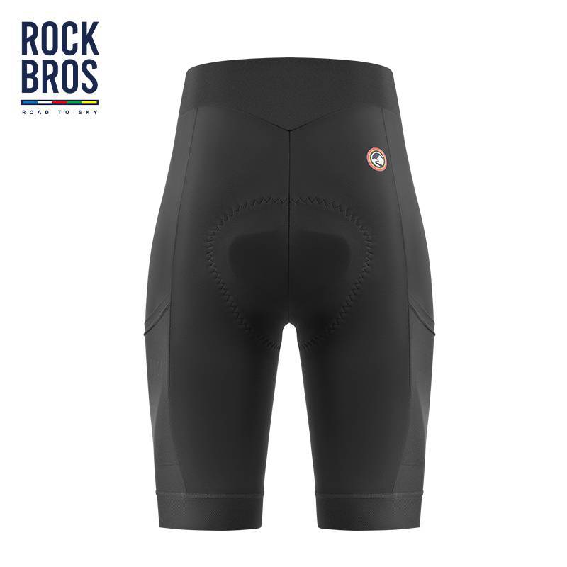 ROAD TO SKY Herren Fahrradhose atmungsaktive Radlerhose mit 4D Sitzpolster