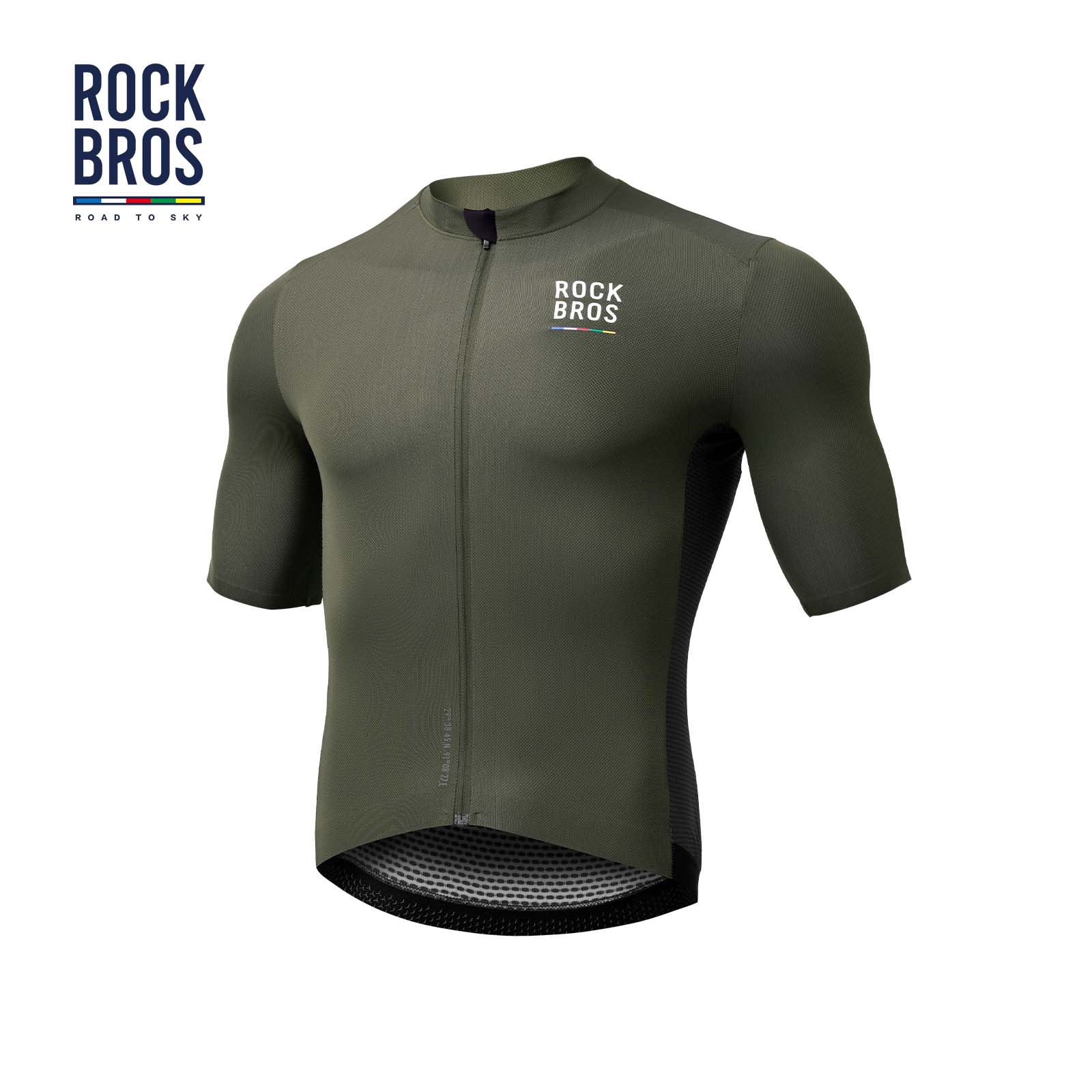 ROAD TO SKY Herren Kurzarm-Radtrikot Fahrrad Jersey für MTB & Rennrad