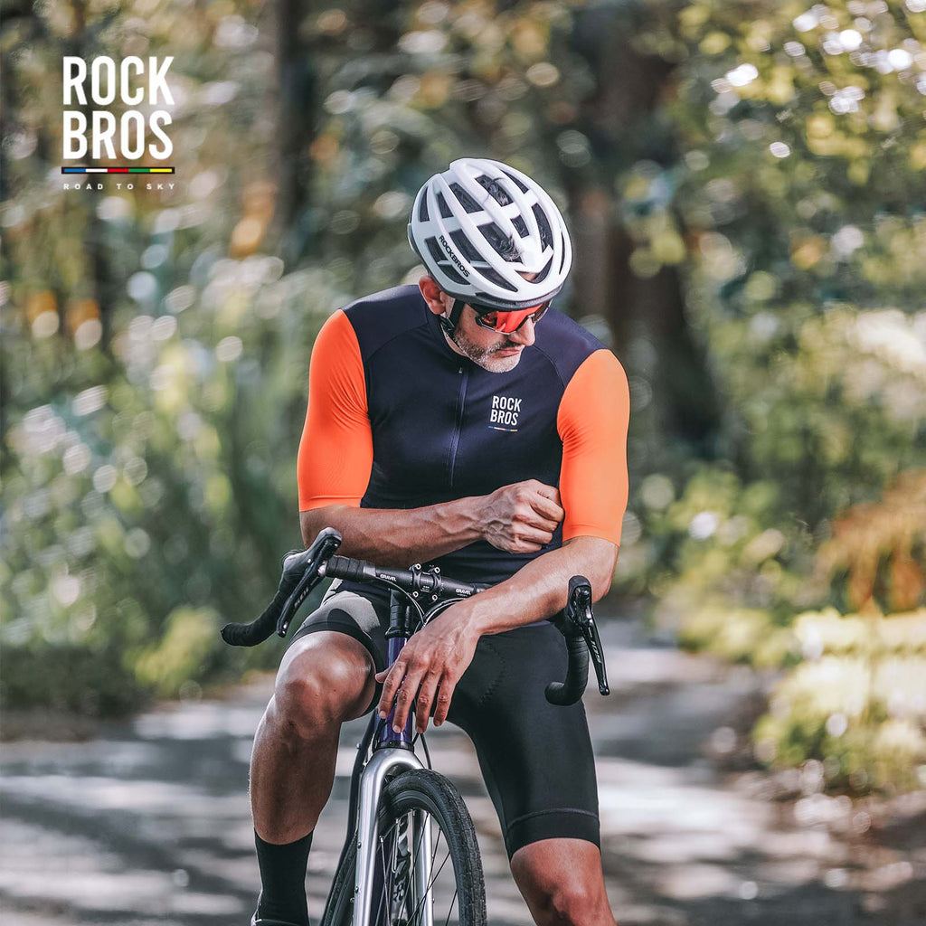 ROAD TO SKY Herren Kurzarm-Radtrikot Fahrrad Jersey für MTB & Rennrad