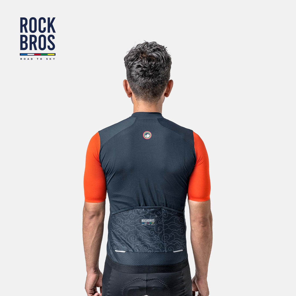 ROAD TO SKY Herren Kurzarm-Radtrikot Fahrrad Jersey für MTB & Rennrad
