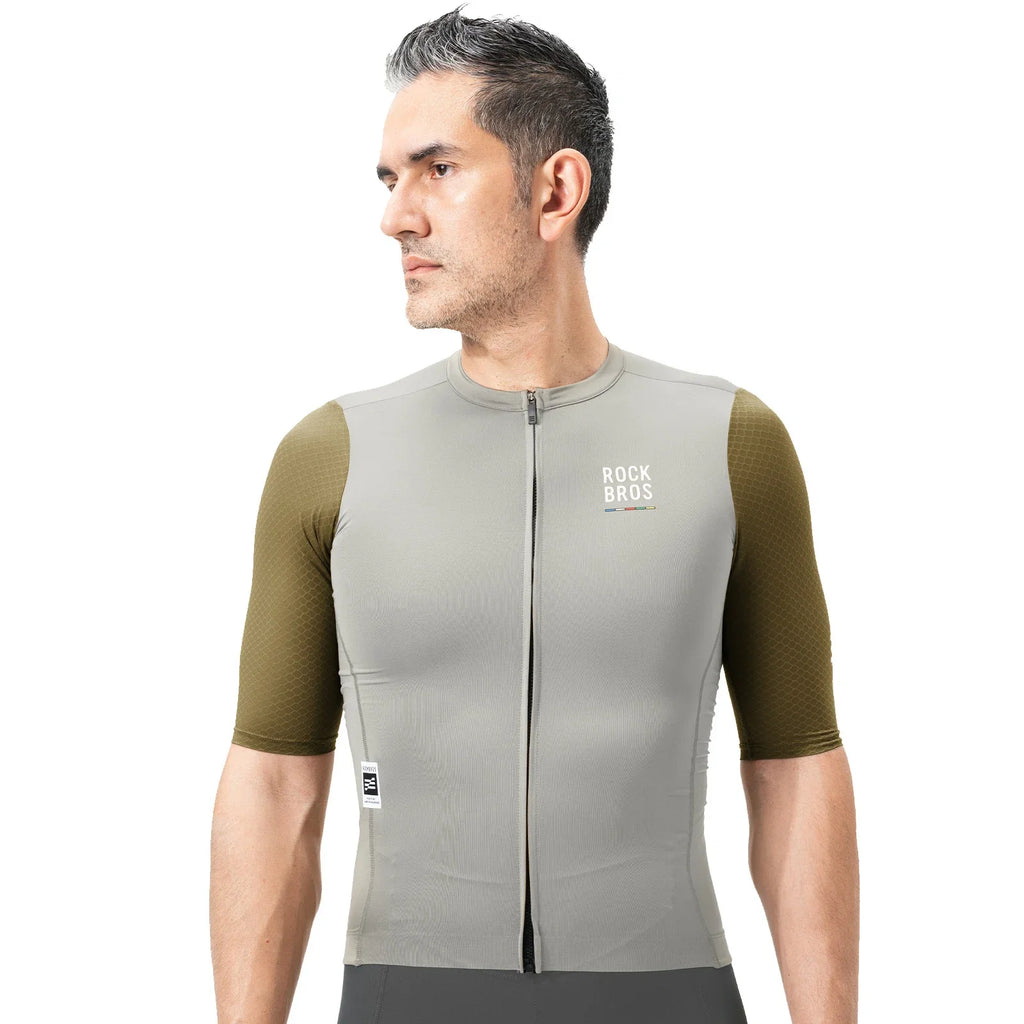 ROAD TO SKY Herren Radtrikot Kurzarm mit Taschen