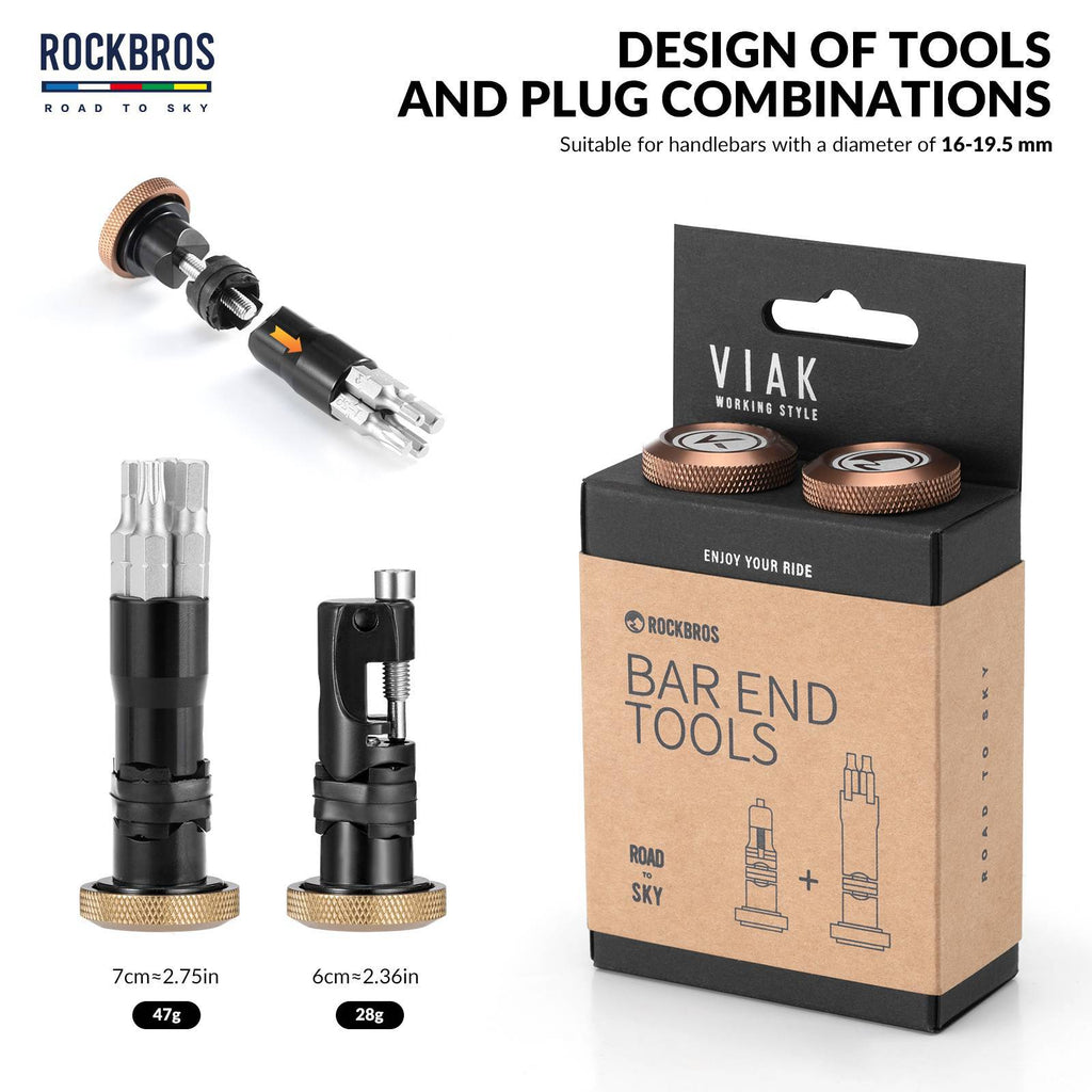 ROAD TO SKY Multifunktional 6 in 1 Reparatur Kit Werkzeug mit Kettenabzieher