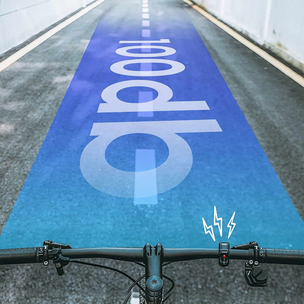 ROCKBROS 100dB Versteckte Fahrradklingel Regenfest und Rostfrei