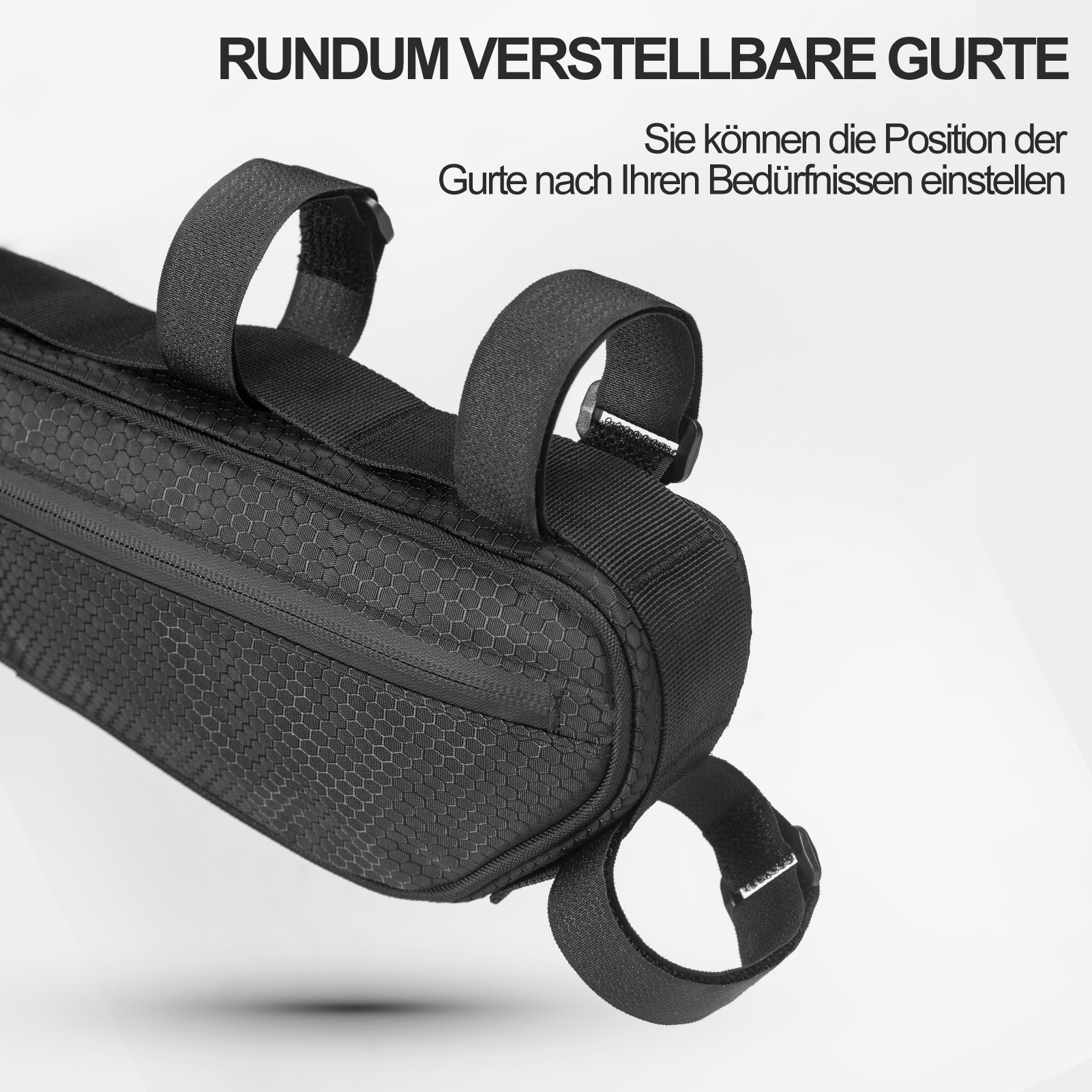 ROCKBROS 2 in 1 Fahrradtasche Set Rahmentasche Oberrohrtasche  2,5L