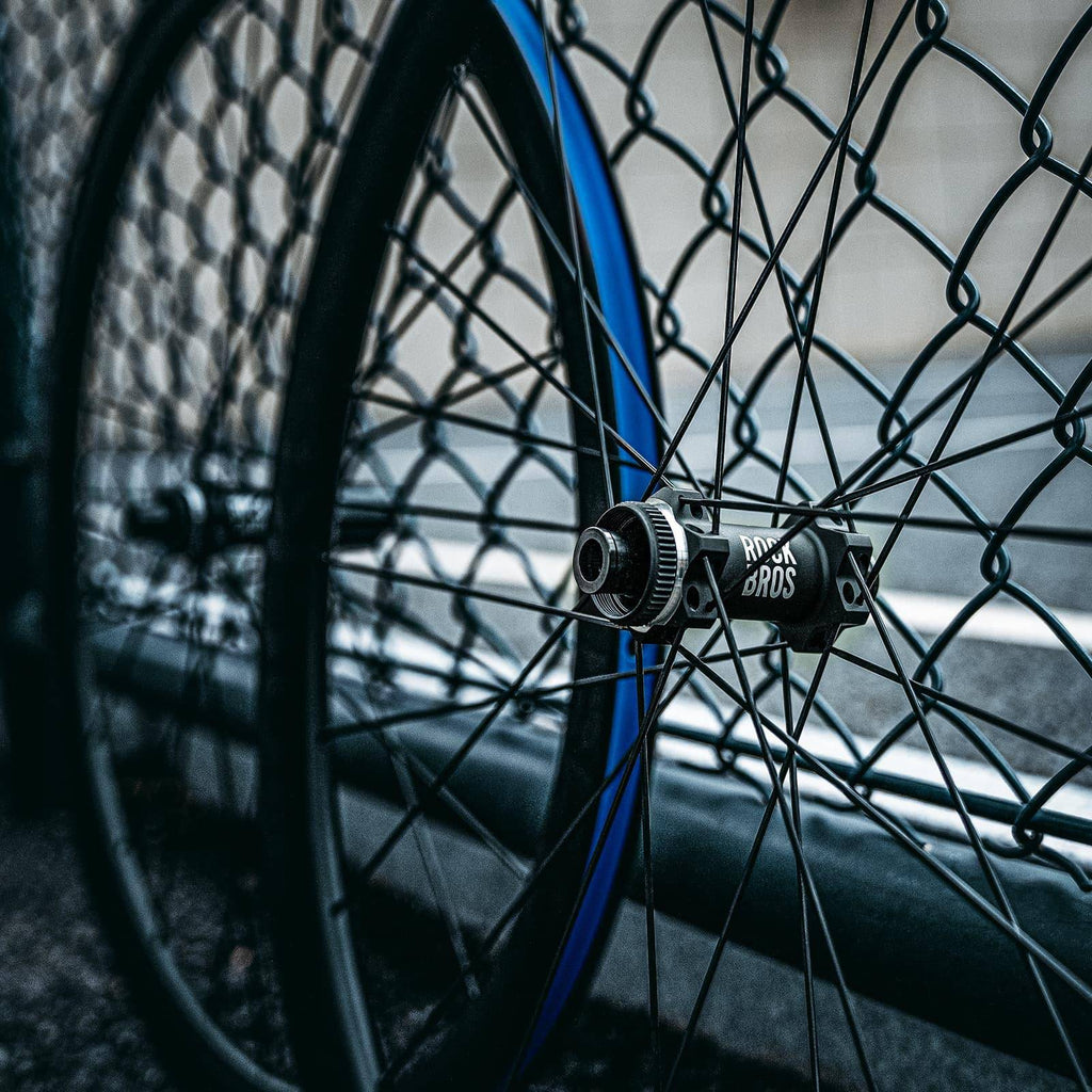 ROCKBROS 700C Carbon Laufradsatz 38mm Scheibenbremse Steckachse Laufrad Set für Rennrad