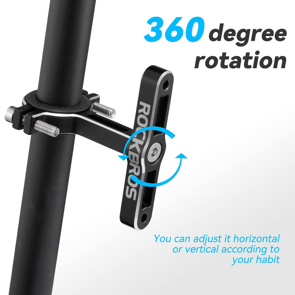 ROCKBROS Alu Universal Flaschenhalter Adapter für Fahrrad und Motorrad