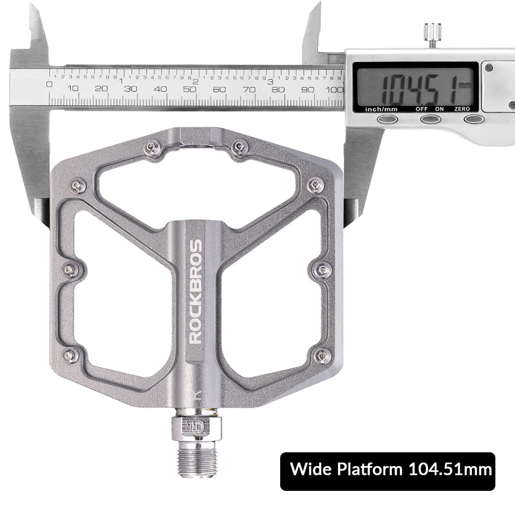 ROCKBROS Aluminium Platform Pedale 9/16 Zoll für MTB E-Bike Stadtrad