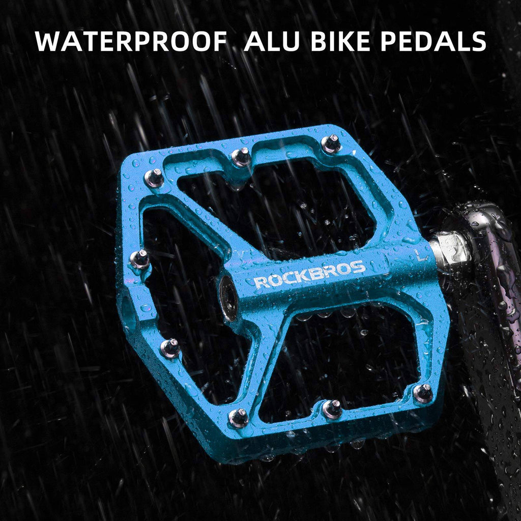 ROCKBROS Aluminium Platform Pedale 9/16 Zoll für MTB E-Bike Stadtrad