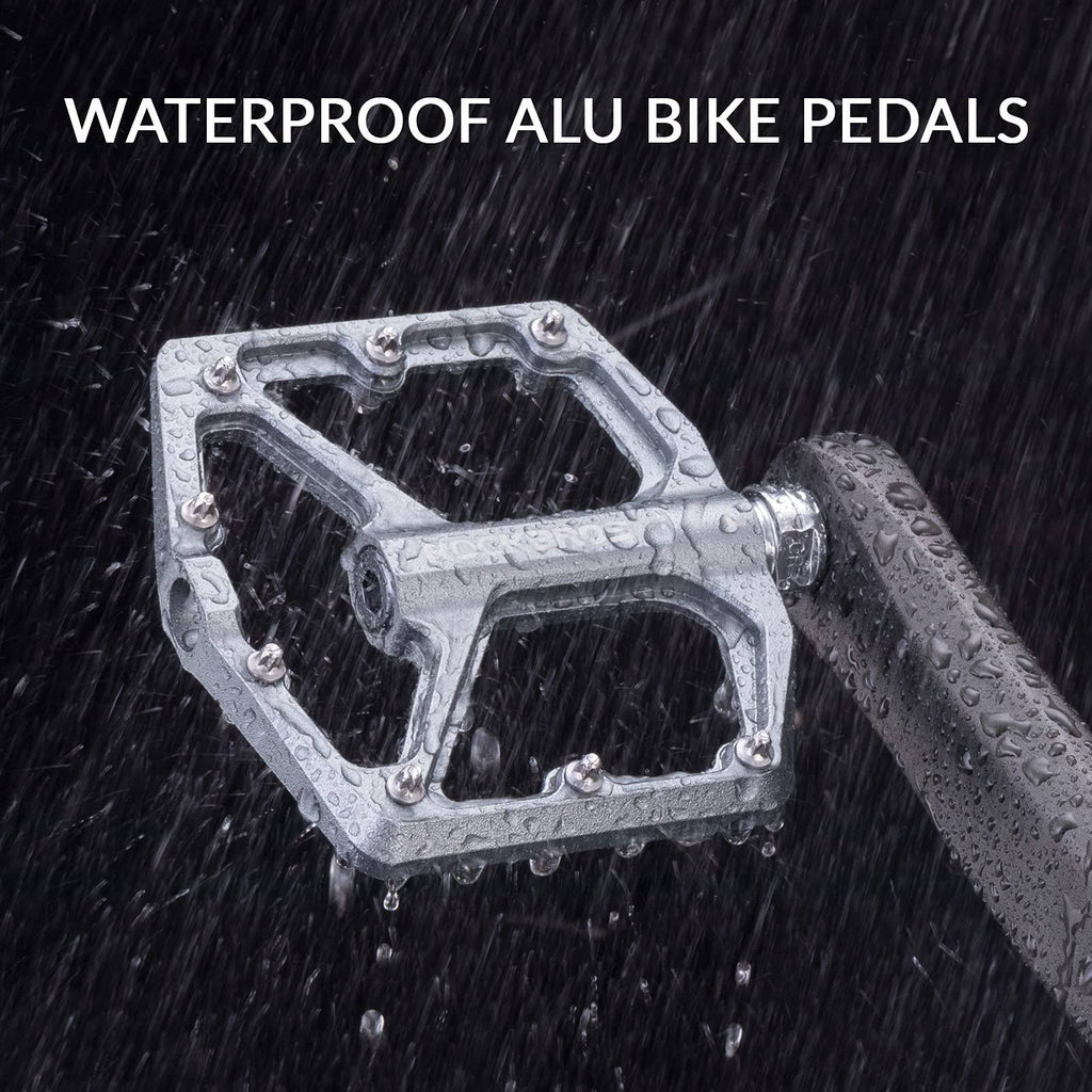 ROCKBROS Aluminium Platform Pedale 9/16 Zoll für MTB E-Bike Stadtrad