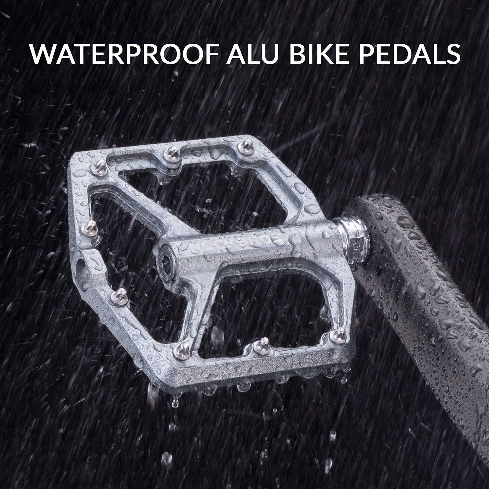 ROCKBROS Aluminium Platform Pedale 9/16 Zoll für MTB E-Bike Stadtrad