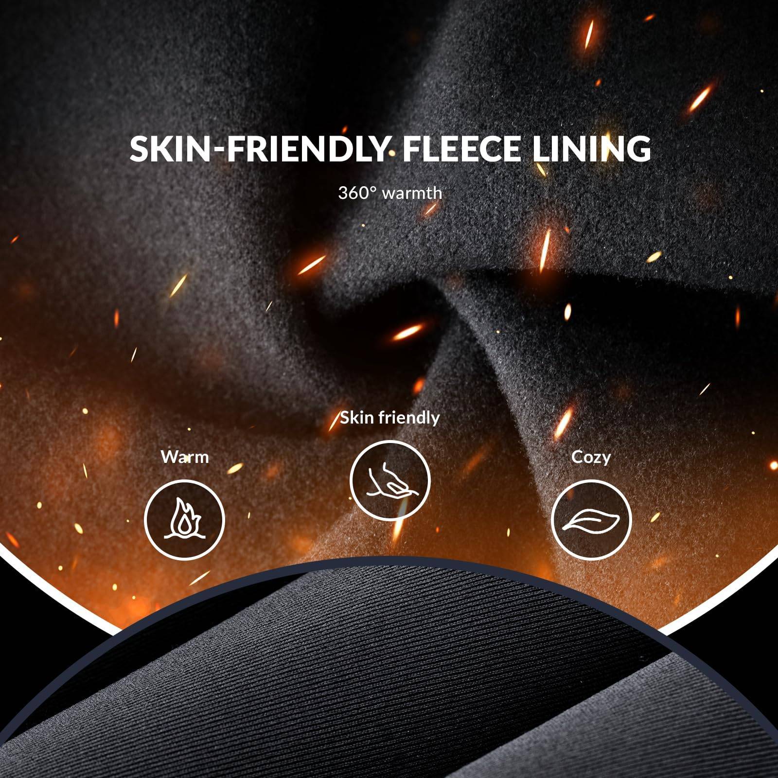 ROCKBROS Balaclava Herbst Winter Skimaske Atmungsaktiv Gesichtshaube
