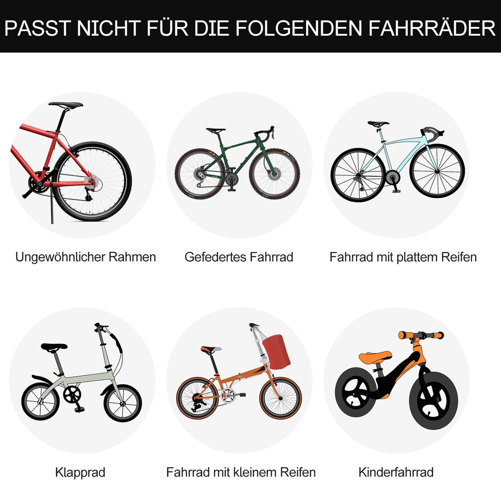 ROCKBROS Fahrrad Gepäckträger Schnellspanner mit Reflektor 24-29 Zoll Aluminiumlegierung