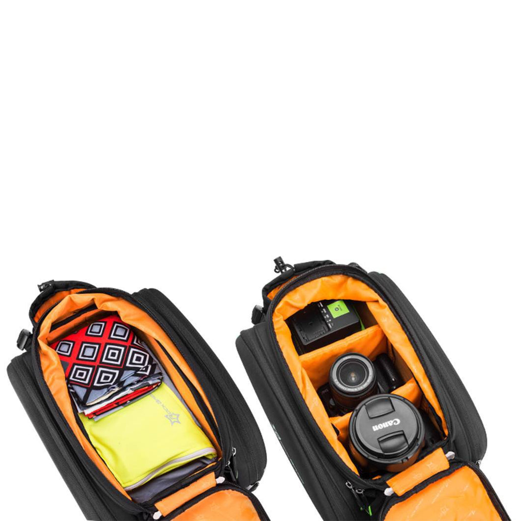 ROCKBROS Fahrrad Gepäckträgertasche wasserdichte mit Regenschutz 17-35L