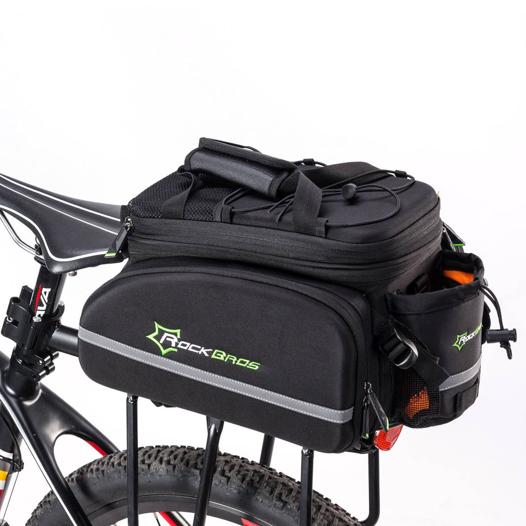 ROCKBROS Fahrrad Gepäckträgertasche wasserdichte mit Regenschutz 17-35L