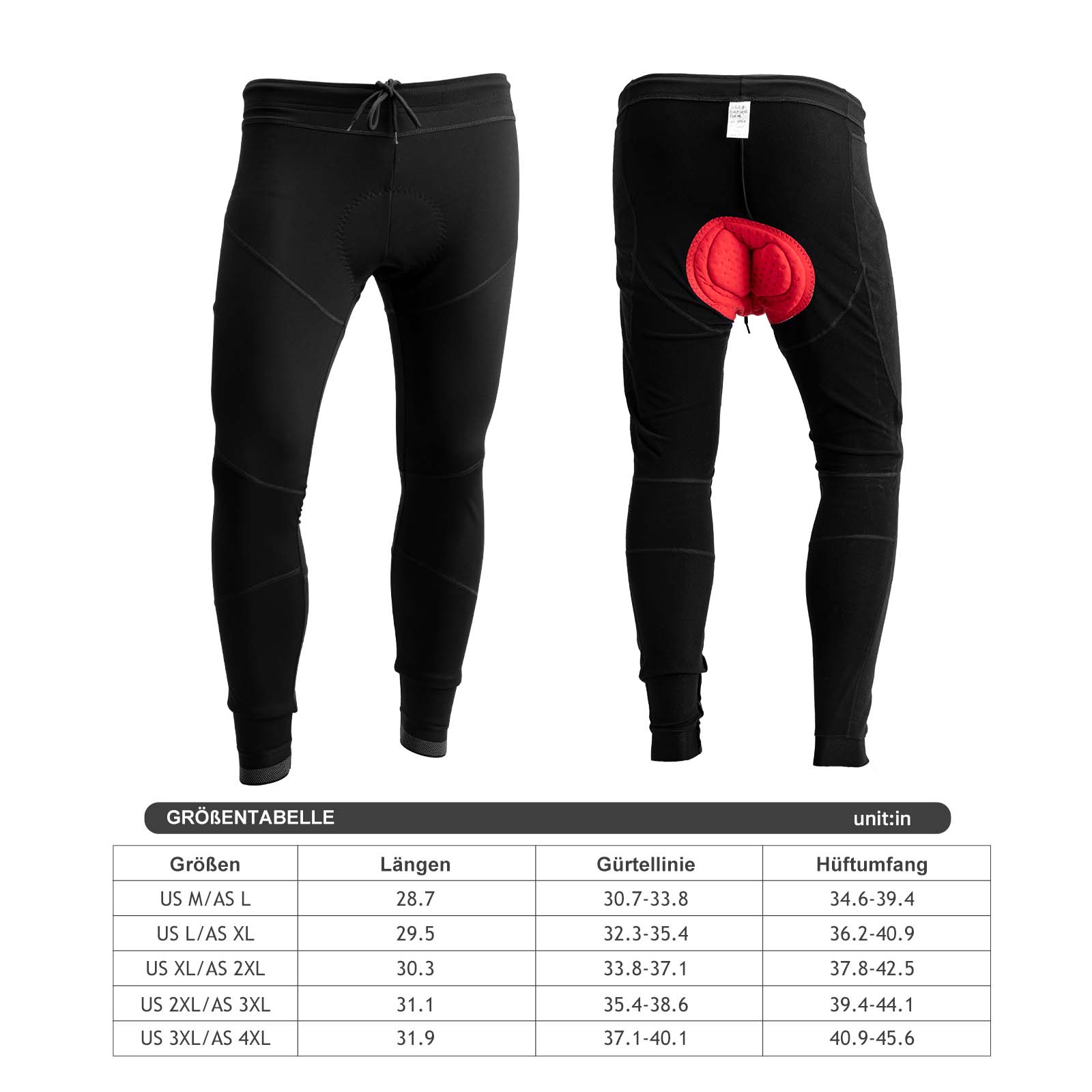 ROCKBROS Fahrrad Hose Winter Winddichte Fahrradbekleidung Sportlich