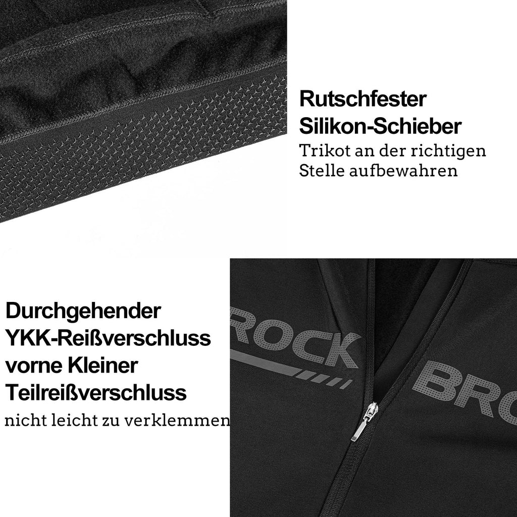ROCKBROS Fahrrad Hose Winter Winddichte Fahrradbekleidung Sportlich