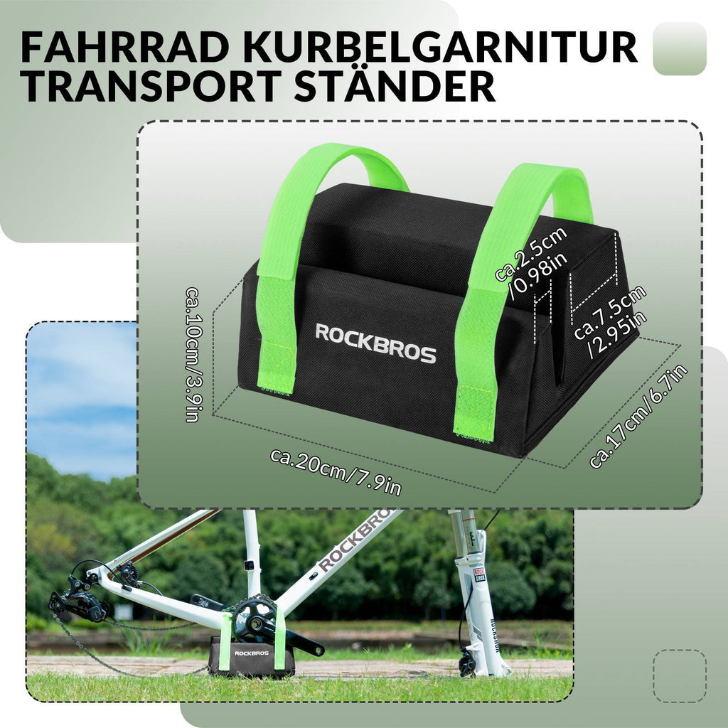 ROCKBROS Fahrrad Kettenradgarnitur Schutzpolster Fahrradzubehör Universal