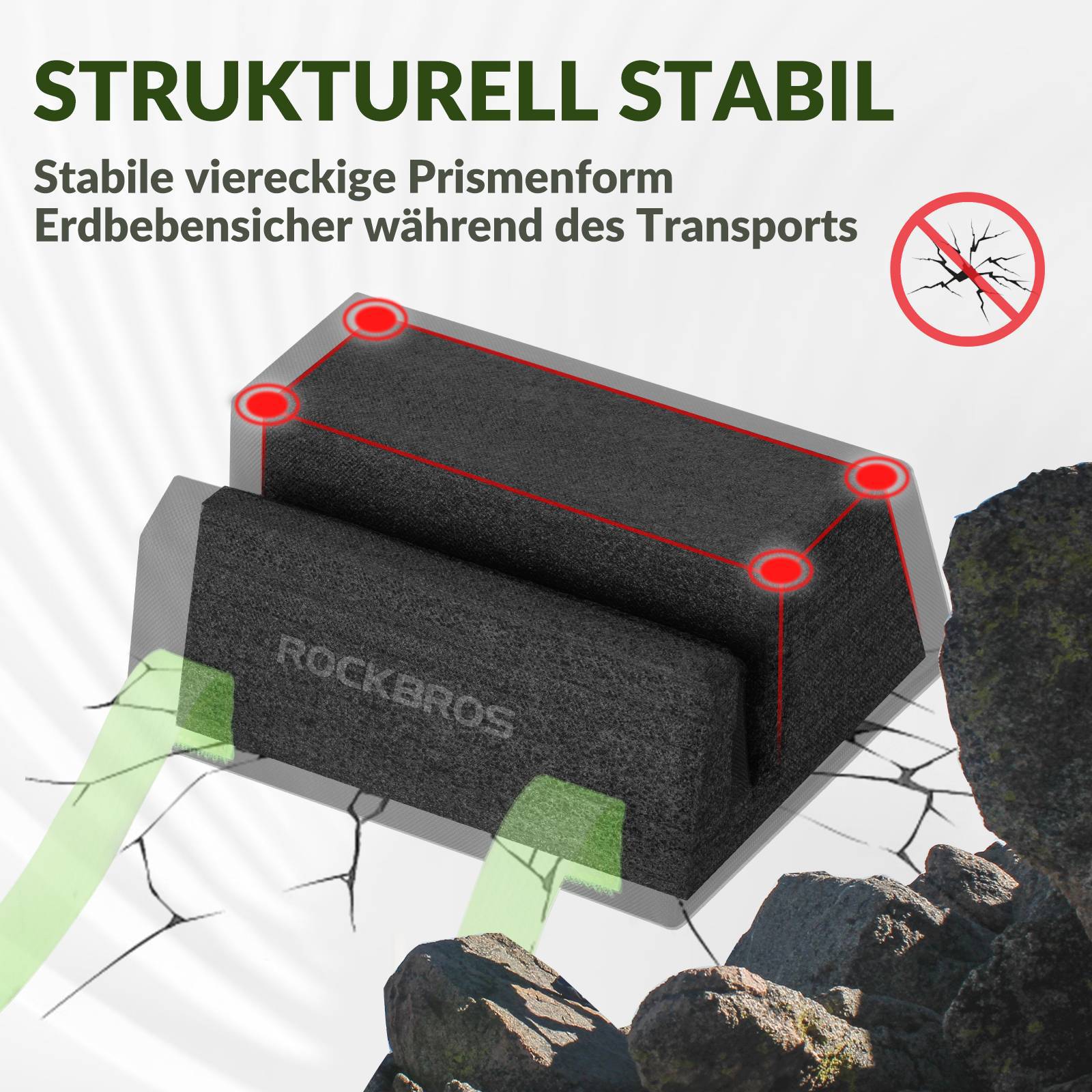 ROCKBROS Fahrrad Kettenradgarnitur Schutzpolster Fahrradzubehör Universal