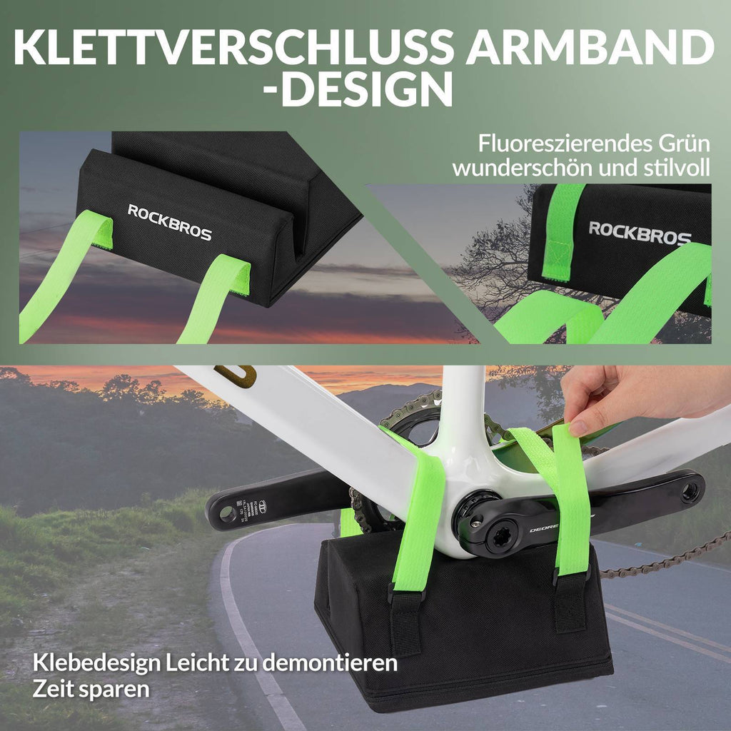 ROCKBROS Fahrrad Kettenradgarnitur Schutzpolster Fahrradzubehör Universal