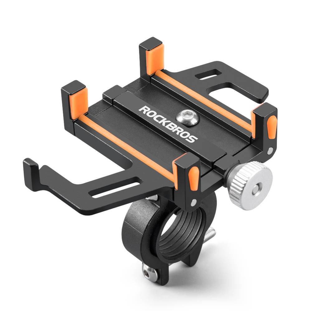 ROCKBROS Fahrrad Motorrad Handyhalterung mit 360 Rotation Clip