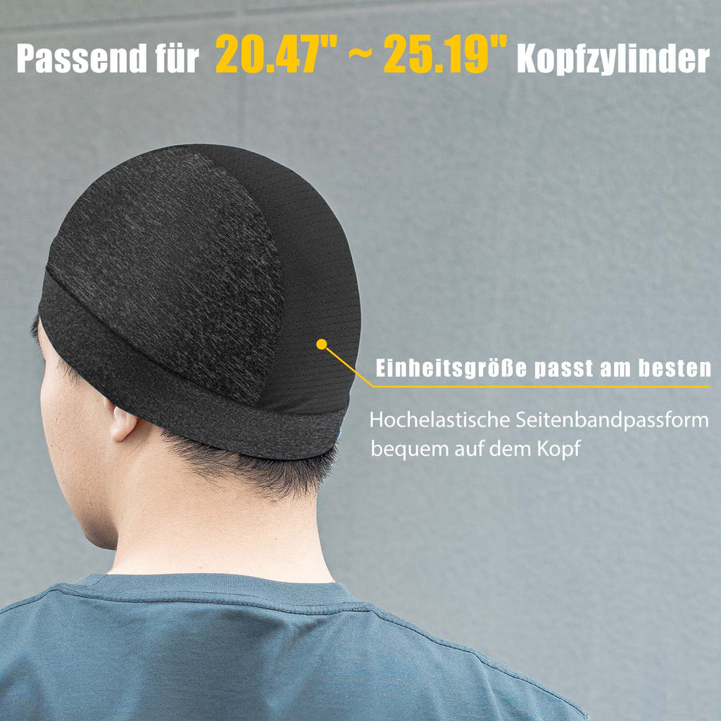 ROCKBROS Fahrrad Mütze Sommer UV Schutz Laufmütze Herren 50-64CM