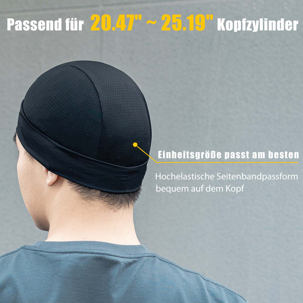 ROCKBROS Fahrrad Mütze Sommer UV Schutz Laufmütze Herren 50-64CM
